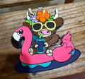 Hawaiian Cow Floatie