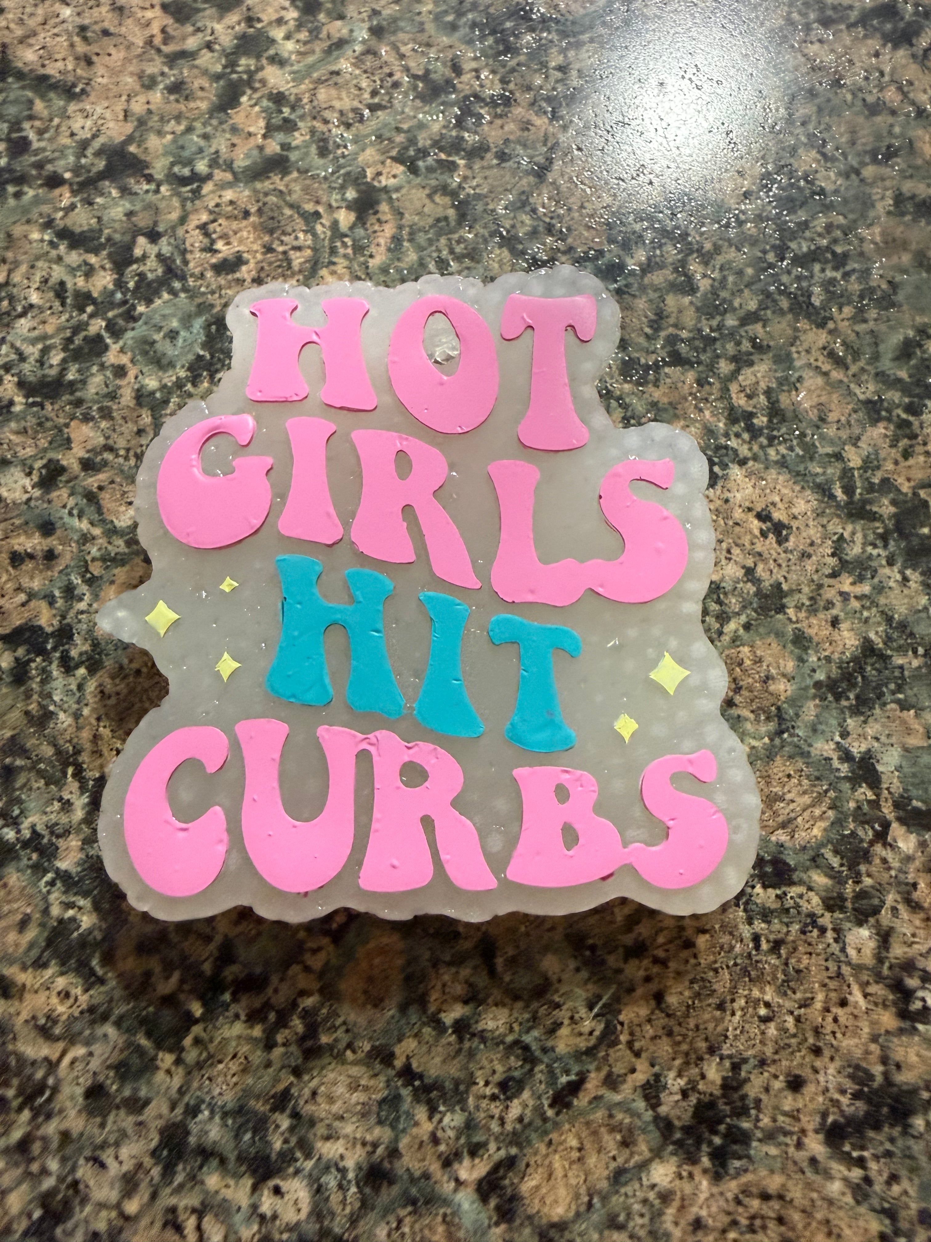 Hot Girls Hit Curbs