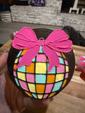Disco Ball with Bow