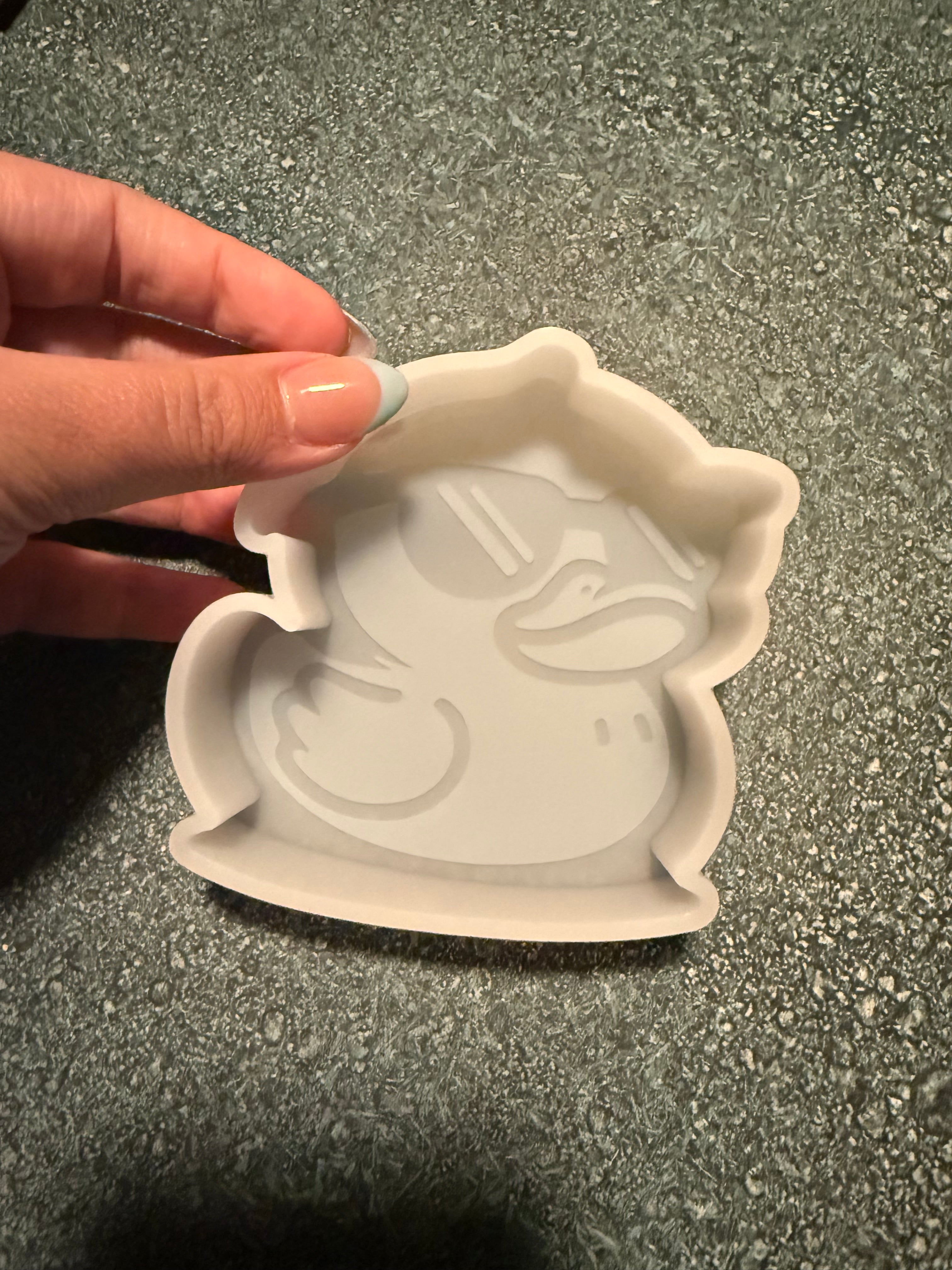 Duck with sunglasses